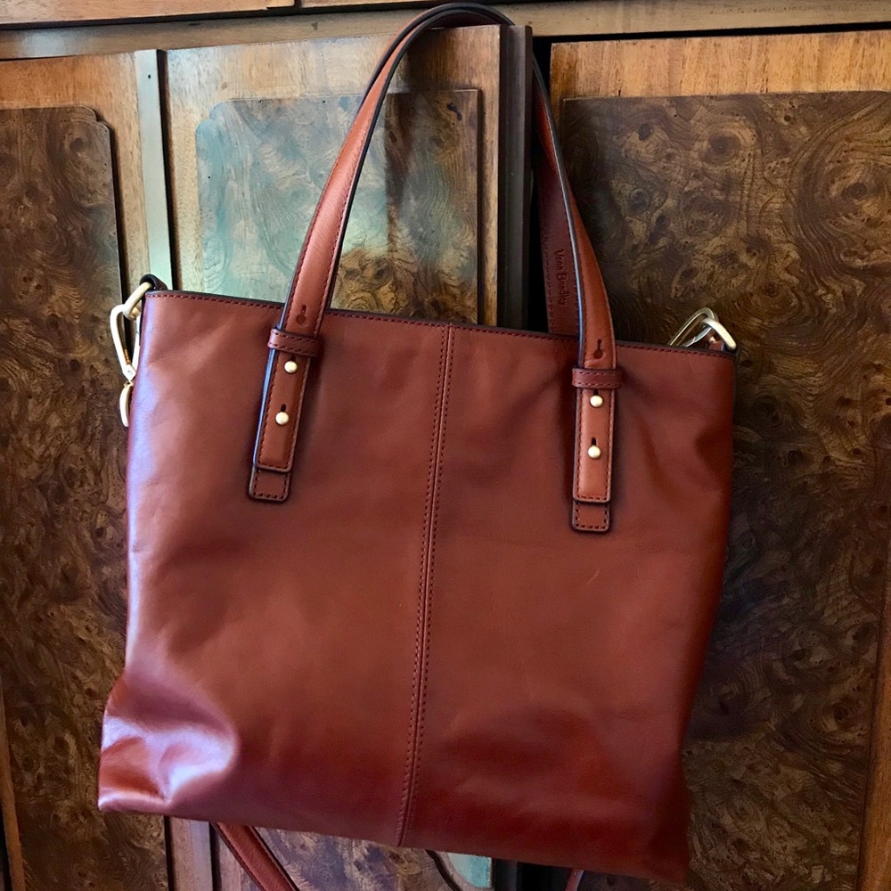 Vera Bradley leather crossbody handbag